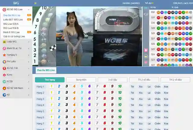 Giao diện cá cược xổ số Win BetGiao diện cá cược xổ số Win Bet